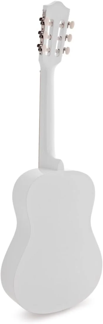 گیتار کلاسیک 1/2 کودک طرح روز مردگان از Gear4music سفید گیتار کلاسیک 1/2 کودک طرح روز مردگان از Gear4music سفید