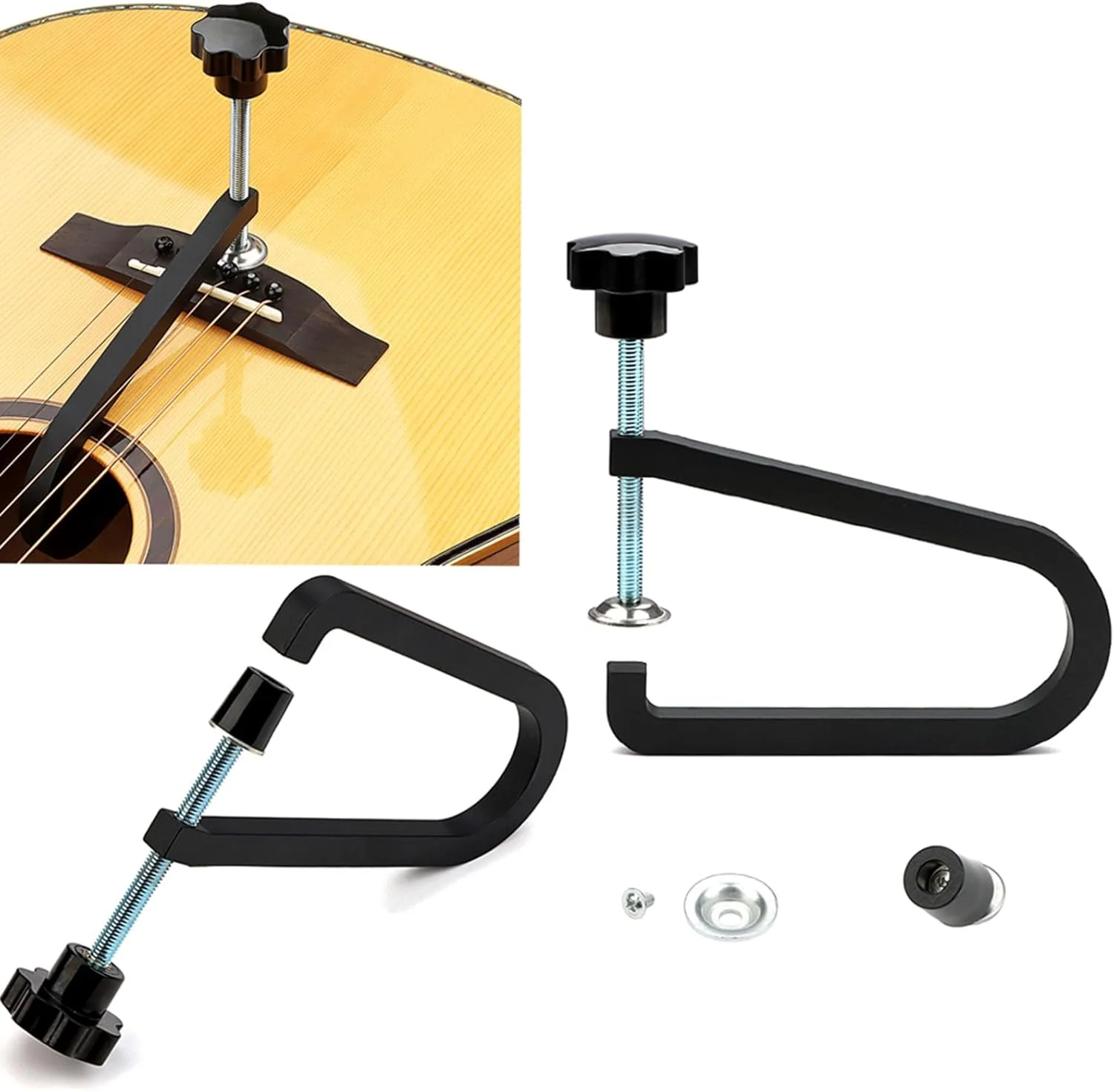 گیره های بریج گیتار آکوستیک حرفه ای، گیره های فولادی جایگزین برای گردن گیتار گیره های بریج گیتار آکوستیک حرفه ای، گیره های فولادی جایگزین برای گردن گیتار
