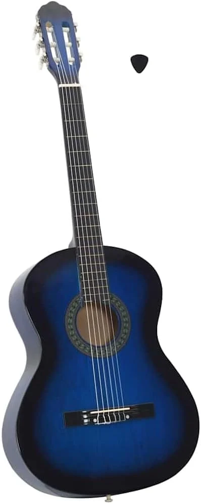 گیتار کلاسیک SKM برای مبتدیان آبی 4/4 39 اینچ چوب لیندن، هنر و سرگرمی، سرگرمی و هنر، سازهای موسیقی، سازهای زهی، گیتار، آبی، 2.5 کیلوگرم، 70108 گیتار کلاسیک SKM برای مبتدیان آبی 4/4 39 اینچ چوب لیندن، هنر و سرگرمی، سرگرمی و هنر، سازهای موسیقی، سازهای زهی، گیتار، آبی، 2.5 کیلوگرم، 70108