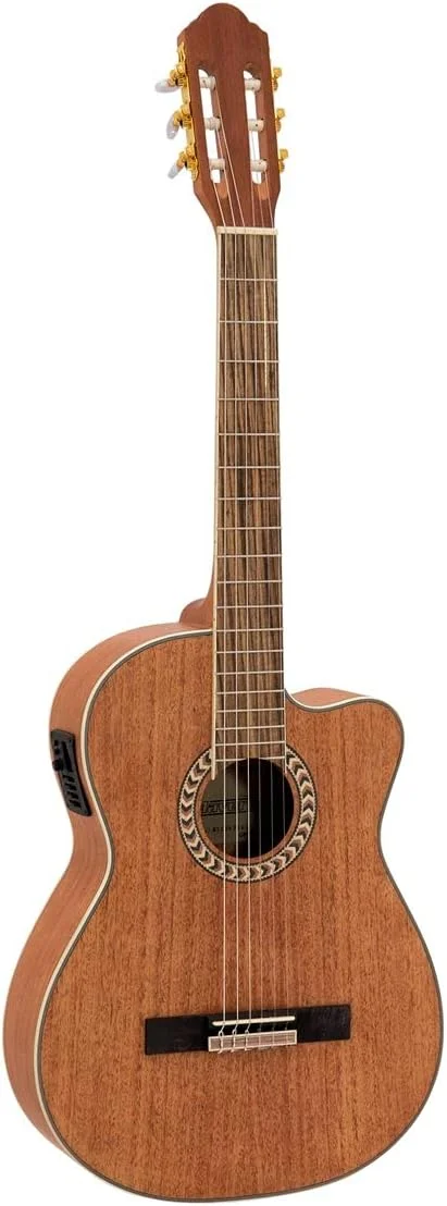 گیتار کلاسیک DIMAVERY CN-300، ماهون | گیتار کلاسیک با پیکاپ