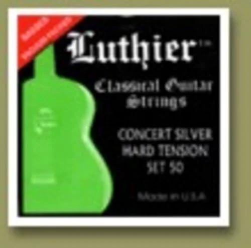 سیم گیتار کلاسیک - Luthier (LU/50) Concert Silver/50 Hard (ست کامل)