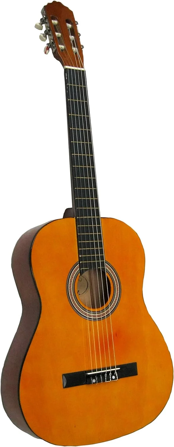 ست کامل گیتار کلاسیک 4/4 MSA (گیتار طبیعی - کیف - بند - سیم - 3 عدد پیک - تیونر - کتاب آموزشی)