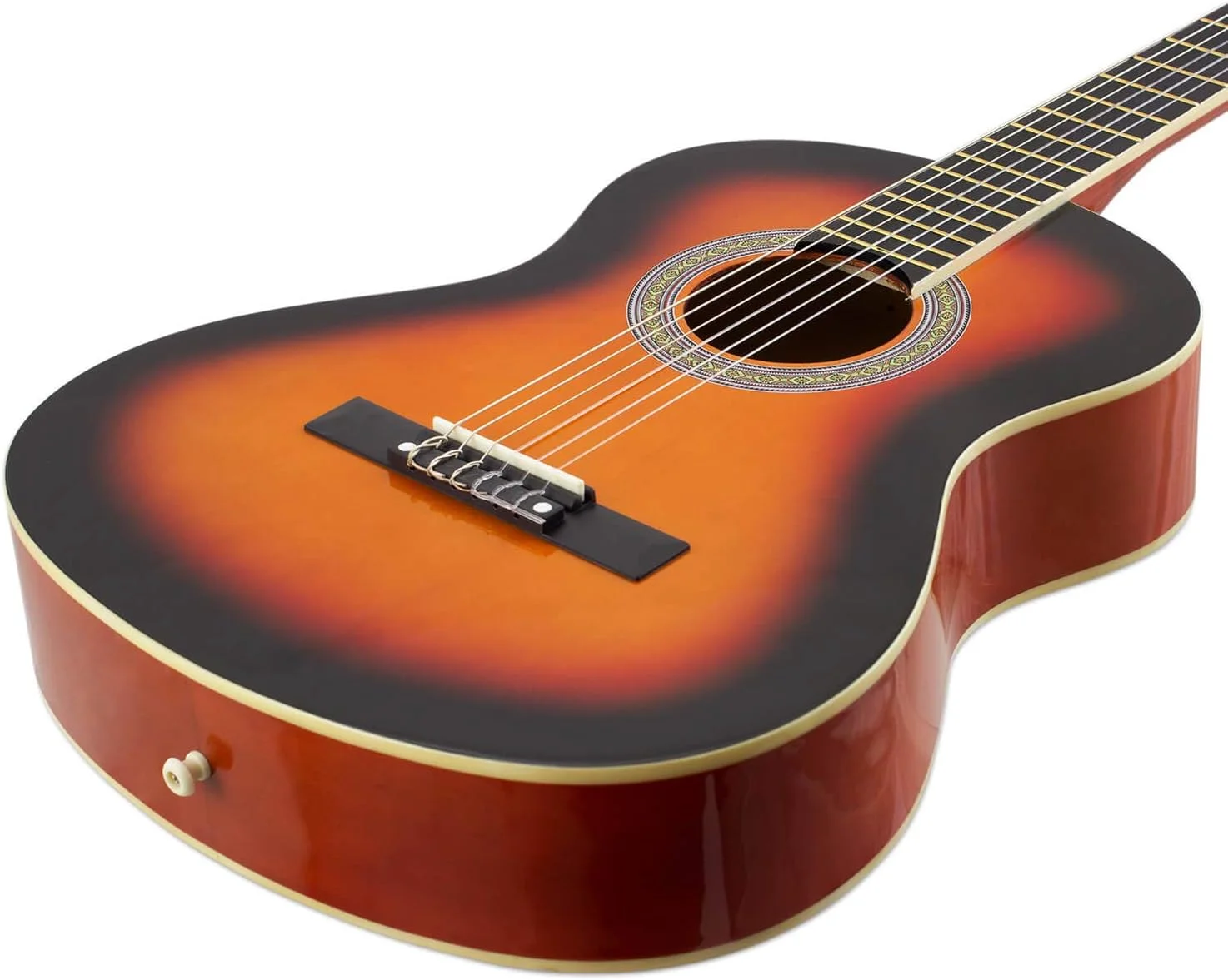 گیتار کلاسیک سایز 3/4 TIGER با رنگ سانبرست گیتار کلاسیک سایز 3/4 TIGER با رنگ سانبرست