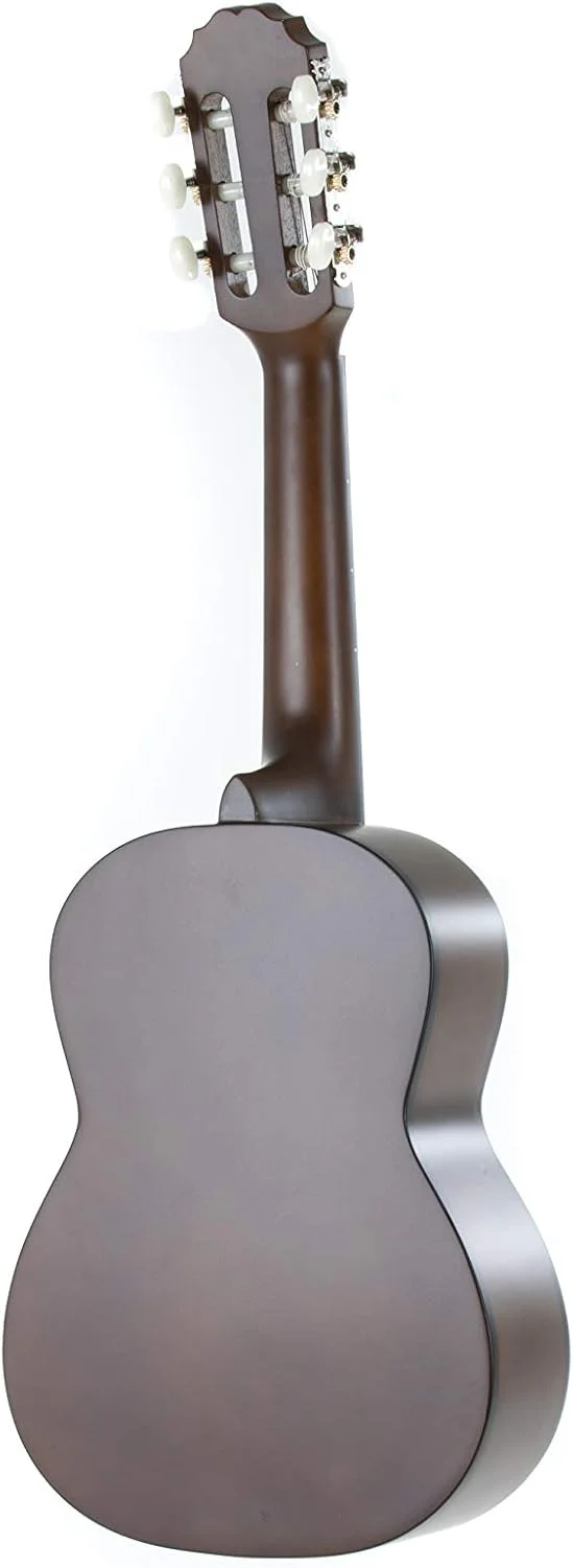 گیتار کلاسیک GEWA، گیتار Basic، بدنه چوب Linden، صفحه انگشتی Pakkaholz، گوشی های کوک کروم، 1/4 رنگ گردویی