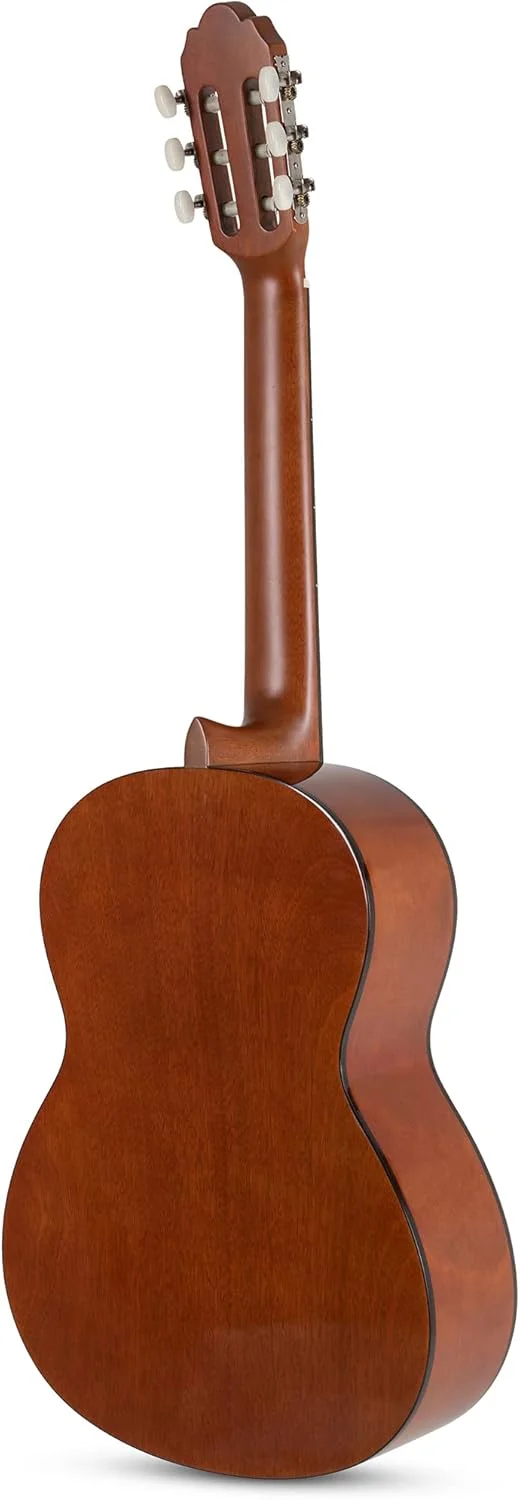 گیتار کلاسیک 3/4 با کیف و کوک‌کننده، مناسب آموزشگاه موسیقی، مجموعه شروع