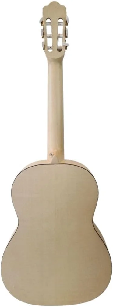 گیتار کلاسیک تمام چوب 4/4 Pro Natura GS100 صنوبر افرا Fishman Pre-Amp Tuner، گیتار آکوستیک الکتریک به همراه کیف و بند، مقیاس 650 میلی متر، صدای گرم، روکش مات، ساخت با کیفیت بالا