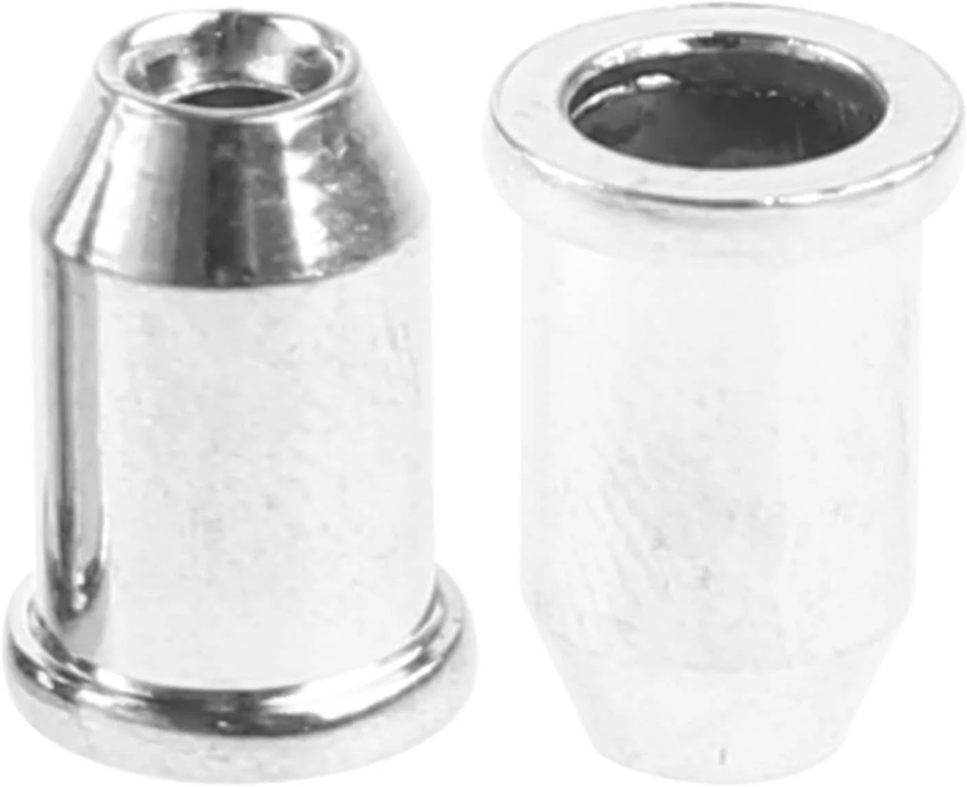 مجموعه 6 عددی بوشینگ های نصب سیم گیتار کرومی، مناسب برای سیم گیتار، مجموعه آکوستیک