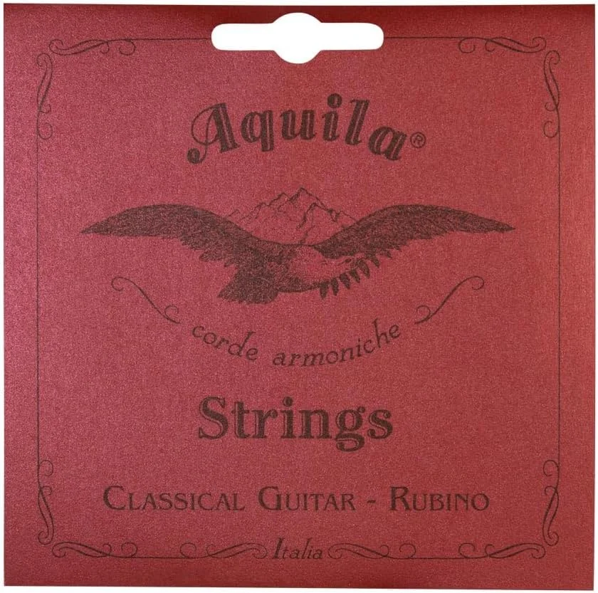 سِت سیم گیتار کلاسیک آکویلا AQ C RS 134C Rubino با کشش نرمال
