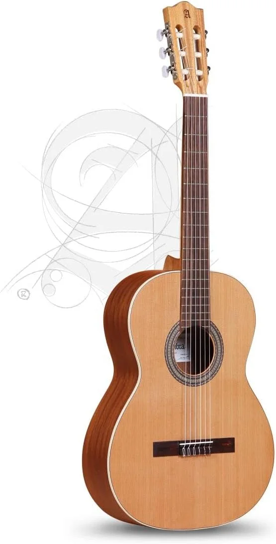 گیتار کلاسیک اسپانیایی Alhambra Z-Nature با کیف - طبیعی - گیتار گیتار کلاسیک اسپانیایی Alhambra Z-Nature با کیف - طبیعی - گیتار
