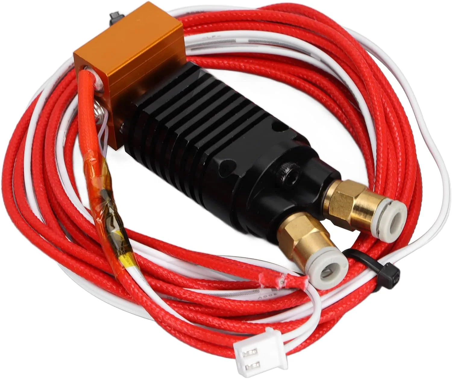 کیت هات‌اند 2 در 1 اکوتو، اکسترودر پرینتر سه بعدی فلزی دو رنگ 12 ولت به همراه روکش سیلیکونی و پیچ برای Ender 3 و CR10S Pro و کیت Heat Break برای پرینتر 2 در 1 (24 ولت)