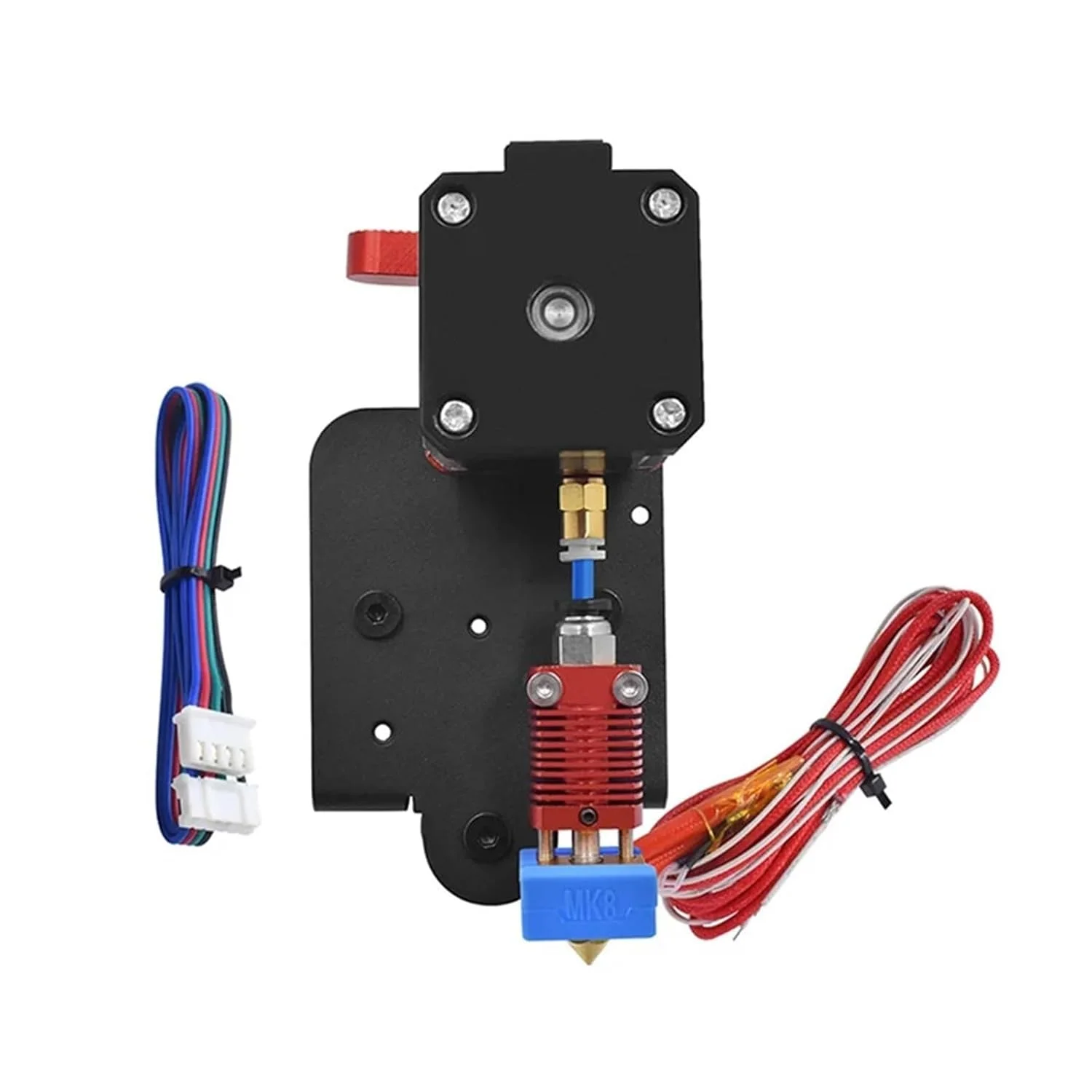 کیت اکسترودر ABTO، فیدر درایو مستقیم سازگار با پرینترهای سه بعدی Creality Ender-3، Ender-5، CR10S، هد چاپ یکپارچه با موتور 12 ولت