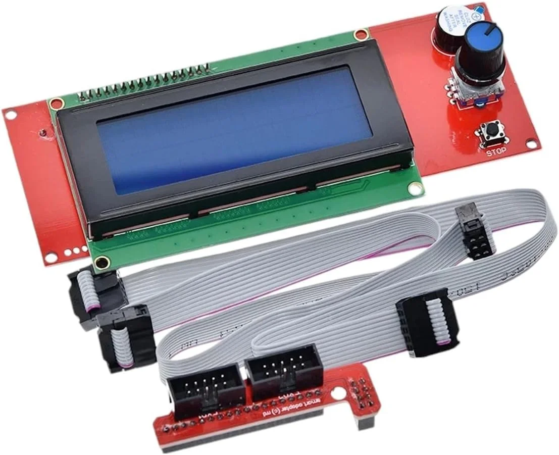 کنترلر LCD چاپگر سه بعدی 2004 با شکاف کارت SD برای Ramps 1.4-Reprap، نمایشگر جدید 2025، قطعه الکترونیکی بسیار قابل اعتماد، دقت و عملکرد پایدار