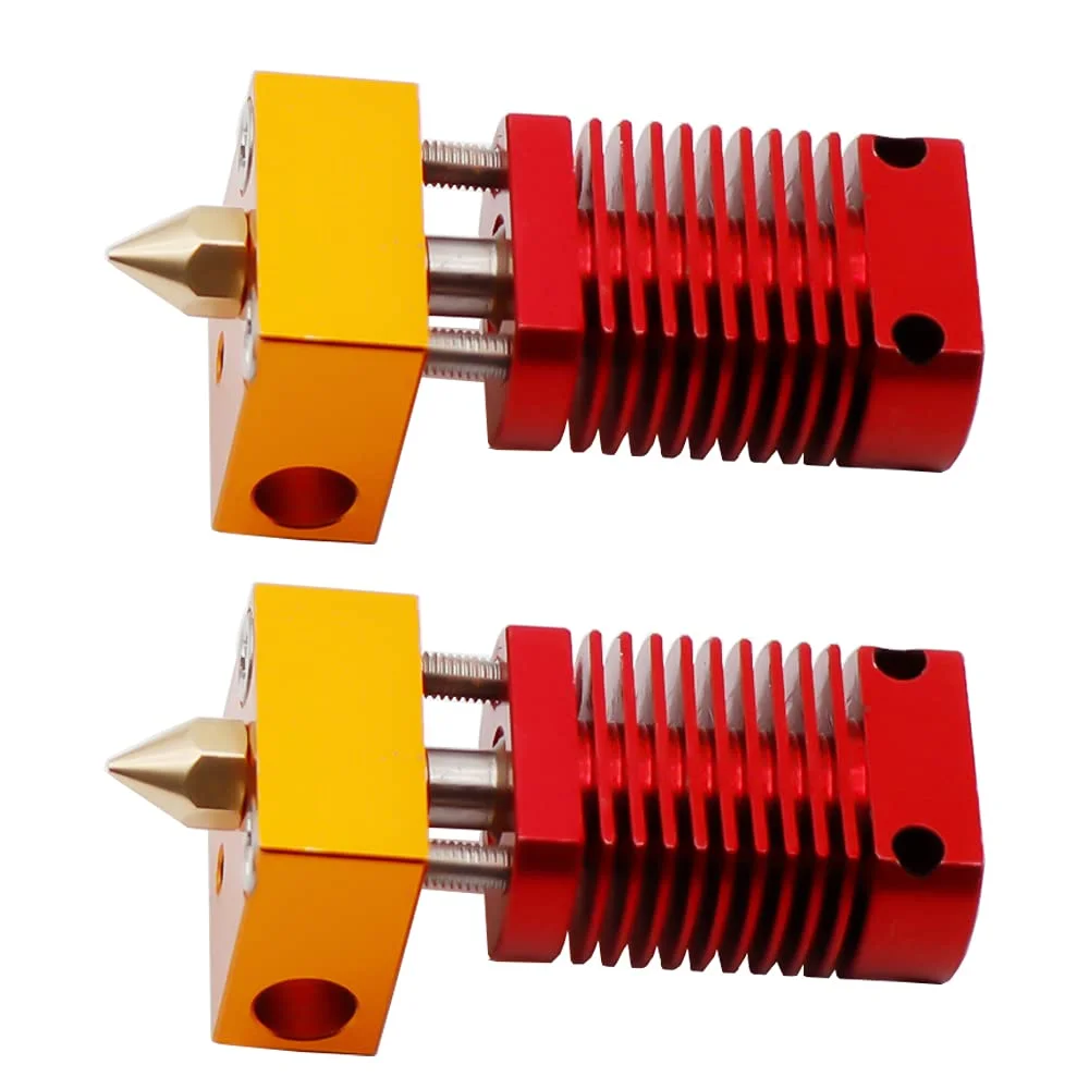 کیت اکسترودر هات اند تمام فلزی J-Head CR10 مناسب برای Crealit.y / مناسب برای Ender-3/5 Pro / مناسب برای اکسترودر CR10 10s قطعات 12/24 ولت (به روز شده، 24 ولت)