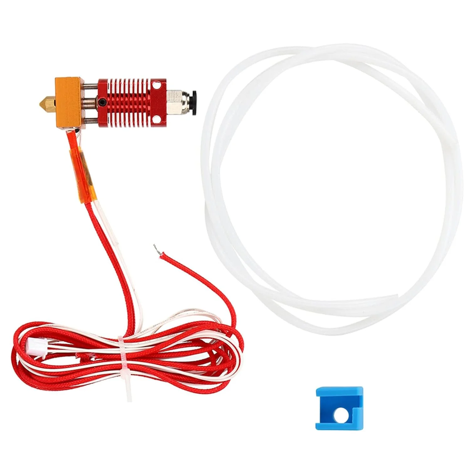 کیت اکسترودر هات اند CR10، قطعات جایگزین پرینتر سه بعدی، لوله گرمایشی 24 ولت 40 وات، جنس آلیاژ، ساخت دقیق، گرمایش سریع، بازدهی بالا