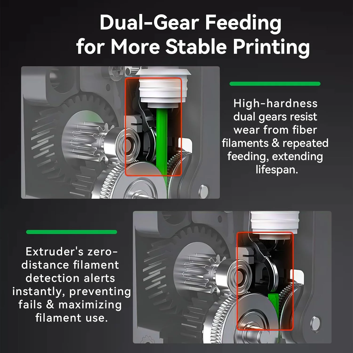 کیت اکسترودر Creality K2 Plus با درایو چرخ دنده های دوگانه با سختی بالا، سنسور شکستن فیلامنت داخلی، نیرو تا 80N، اکستروژن گشتاور بالا سازگار با پرینتر سه بعدی Creality K2 Plus Combo کیت اکسترودر Creality K2 Plus با درایو چرخ دنده های دوگانه با سختی بالا، سنسور شکستن فیلامنت داخلی، نیرو تا 80N، اکستروژن گشتاور بالا سازگار با پرینتر سه بعدی Creality K2 Plus Combo