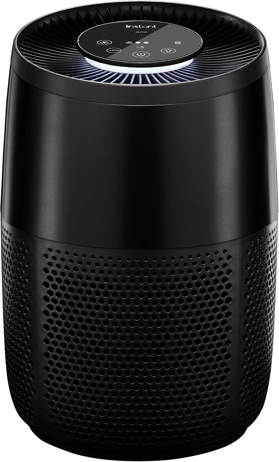 دستگاه تصفیه هوای سریع و بی صدای HEPA، از سازندگان Instant Pot با فناوری یون پلاسما برای اتاق هایی تا 59 متر مربع، حذف 99% گرد و غبار، دود، بو، گرده و موی حیوانات خانگی، برای اتاق خواب، دفاتر، ذغالی