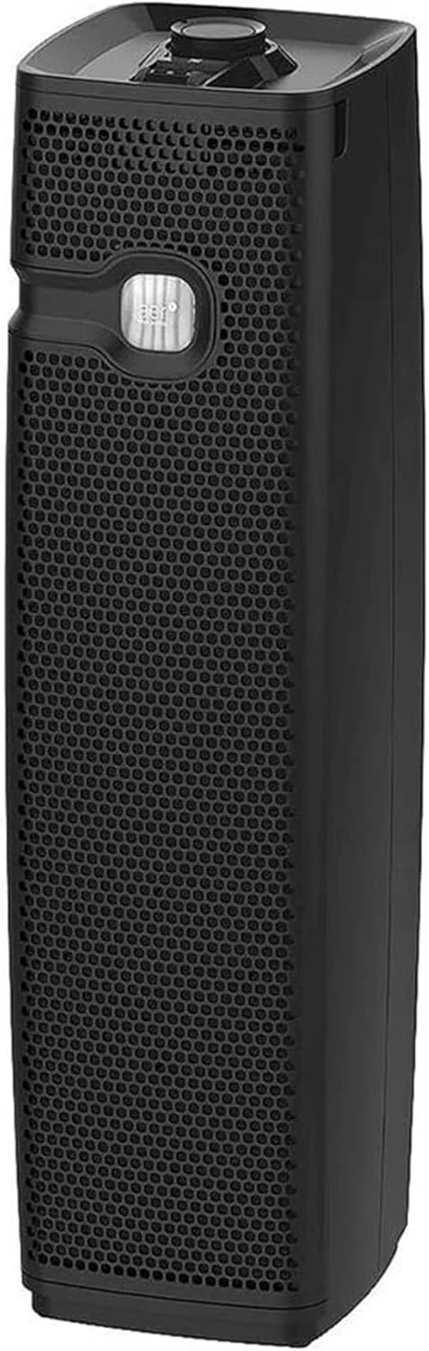 دستگاه تصفیه هوای باریک و ایستاده هولمز مدل HAP9425B aer1 با فیلتر HEPA، یونیزر، پنجره Visipure و نشانگر عمر فیلتر مناسب برای اتاق های کوچک و متوسط