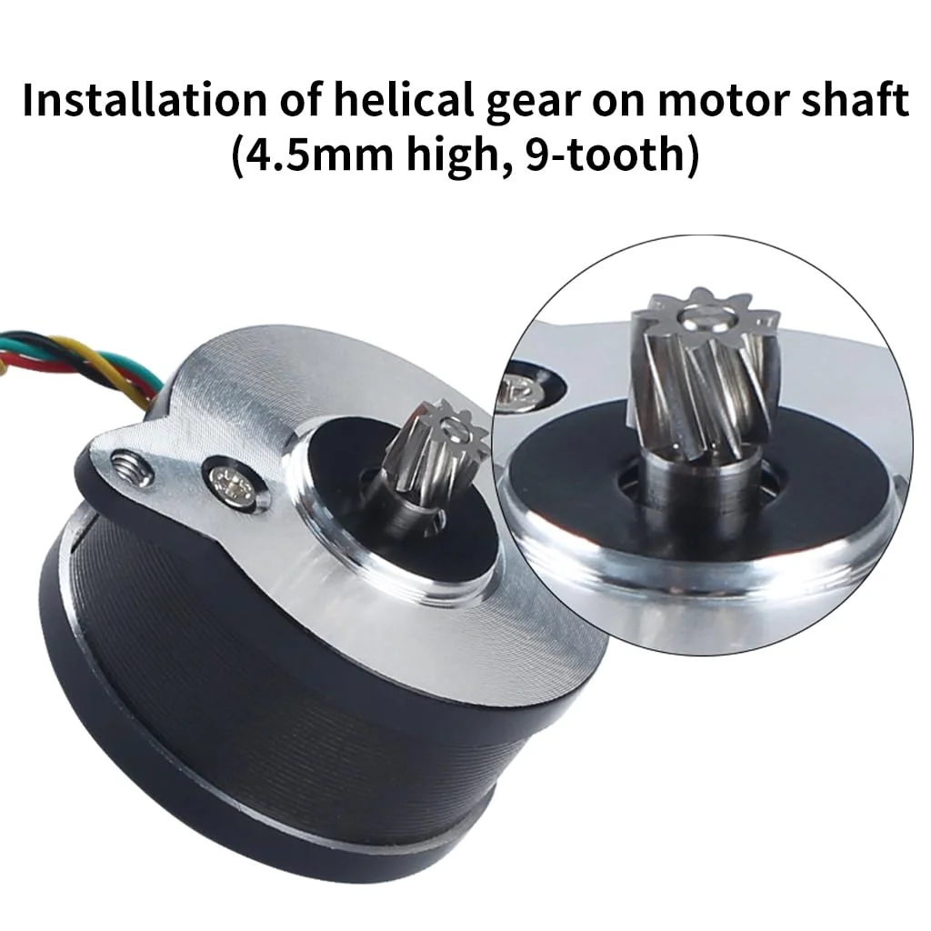 موتور پله ای گرد برای اکسترودر پرینتر سه بعدی Bambu Lab x1/x1c/p1p/p1s با زاویه پله 1.8 درجه