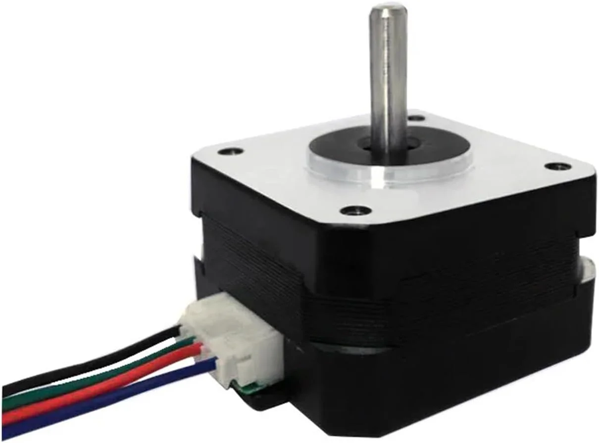 موتور پله ای 42 بدنه فوق العاده نازک 23 میلی متری 0.22 نیوتن متر 1.2 آمپر برای پرینتر سه بعدی موتور پله ای name17 همراه با کابل