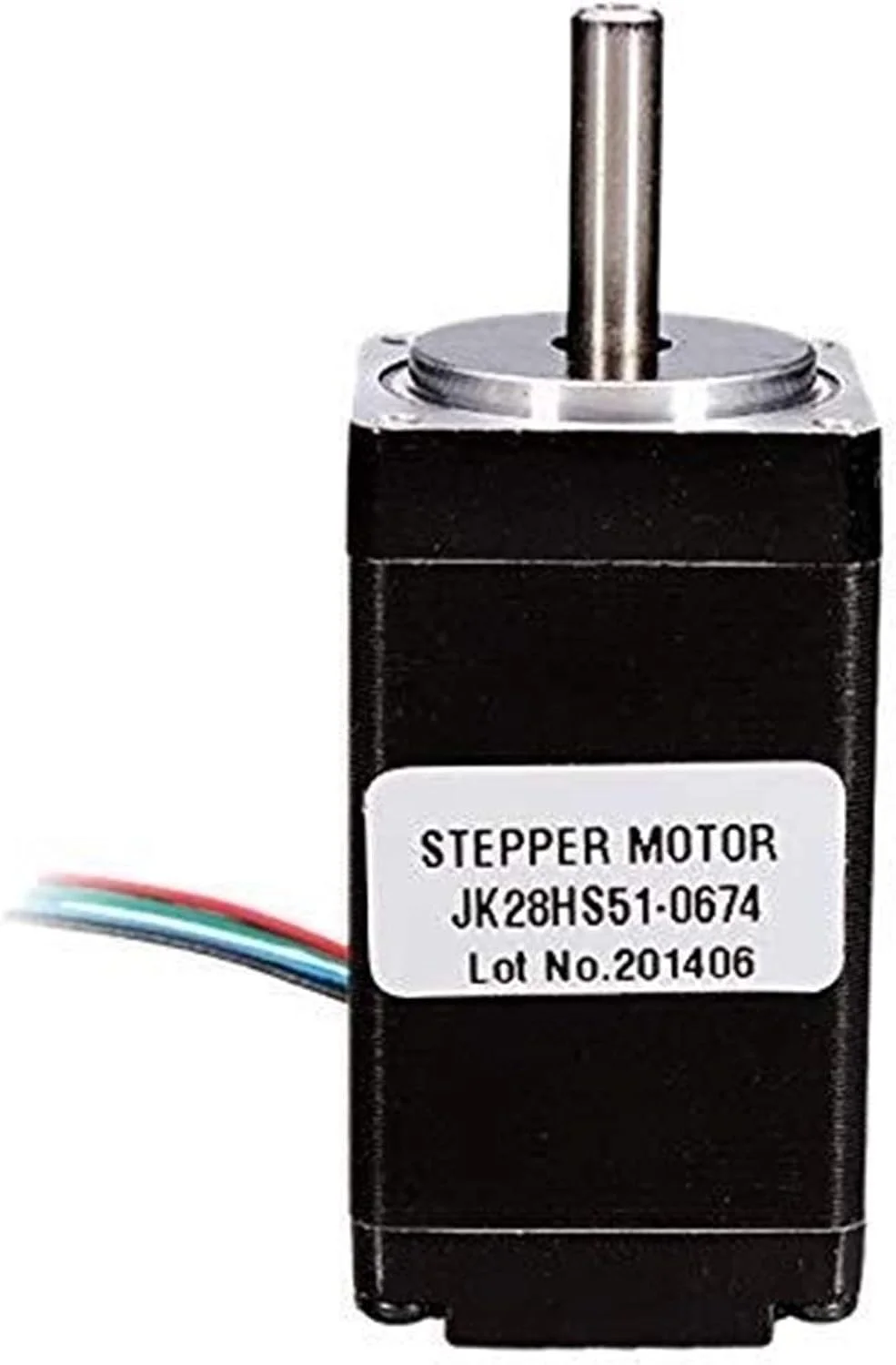 موتور پله ای NEMA11 دو فاز 1.8 درجه 0.67 آمپر مدل JK28HS51-0674