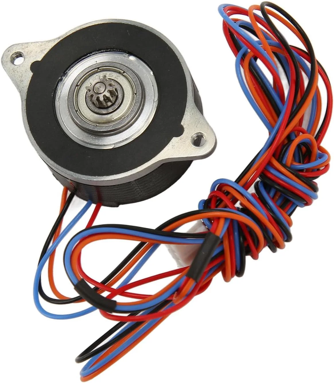 موتور پَنکِیکی ۳۶ میلی‌متری، موتور پله‌ای دوقطبی با زاویه ۱.۸ درجه، ۲ فاز، قطر ۳۶ میلی‌متر با چرخ‌دنده ۱۰ دندانه برای موتورهای پرینتر سه‌بعدی V1.5