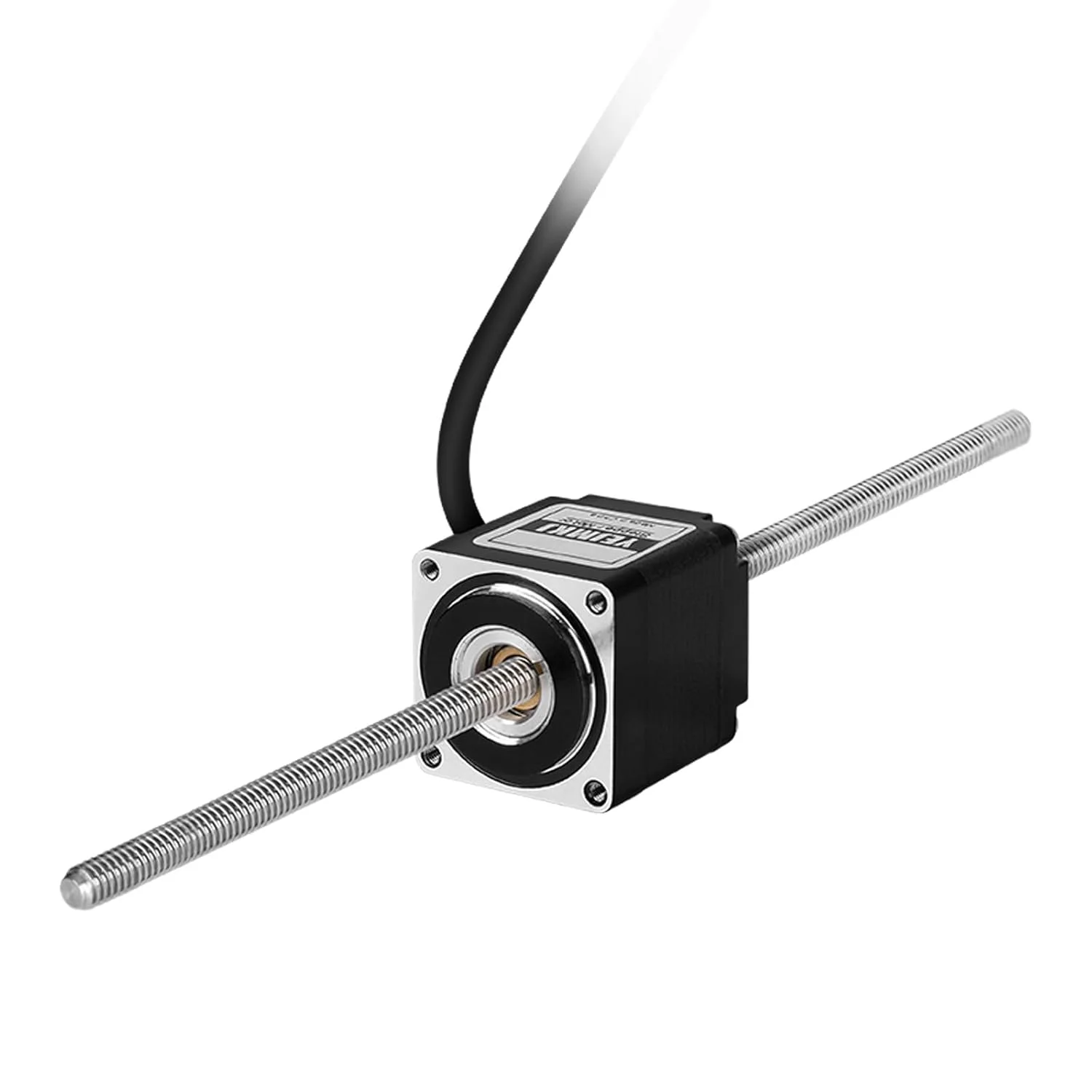 موتور پله‌ای Nema 11 با شفت عبوری TR5x1 200mm، دو فاز، 1.8 درجه، گشتاور بالا 6Ncm (8.5oz·in)، دوقطبی 1.0A، 2.9Ω، 31mm، موتور 28 مرحله‌ای با کابل T5 200mm به طول 1 متر برای پرینتر سه بعدی، ربات DIY، CNC