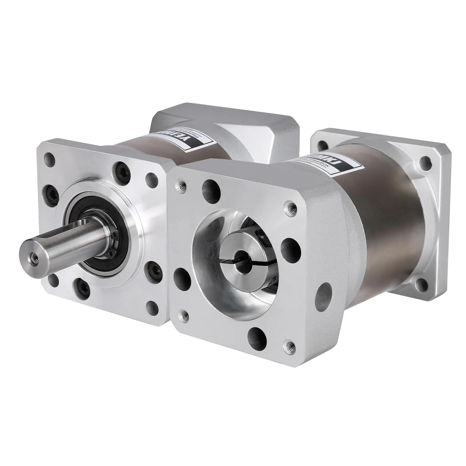 گیربکس سیاره ای با نسبت 20:1 برای موتور پله ای Nema 23، اندازه 60-90 میلی متر، لقی 15 دقیقه قوسی، شفت ورودی 31 میلی متر φ8 میلی متر، کاهنده سیاره ای برای موتور پله ای 57، شامل 4 پیچ، 2 دوشاخه، 1 کلید، مناسب برای CNC، پرینتر سه بعدی و تراش