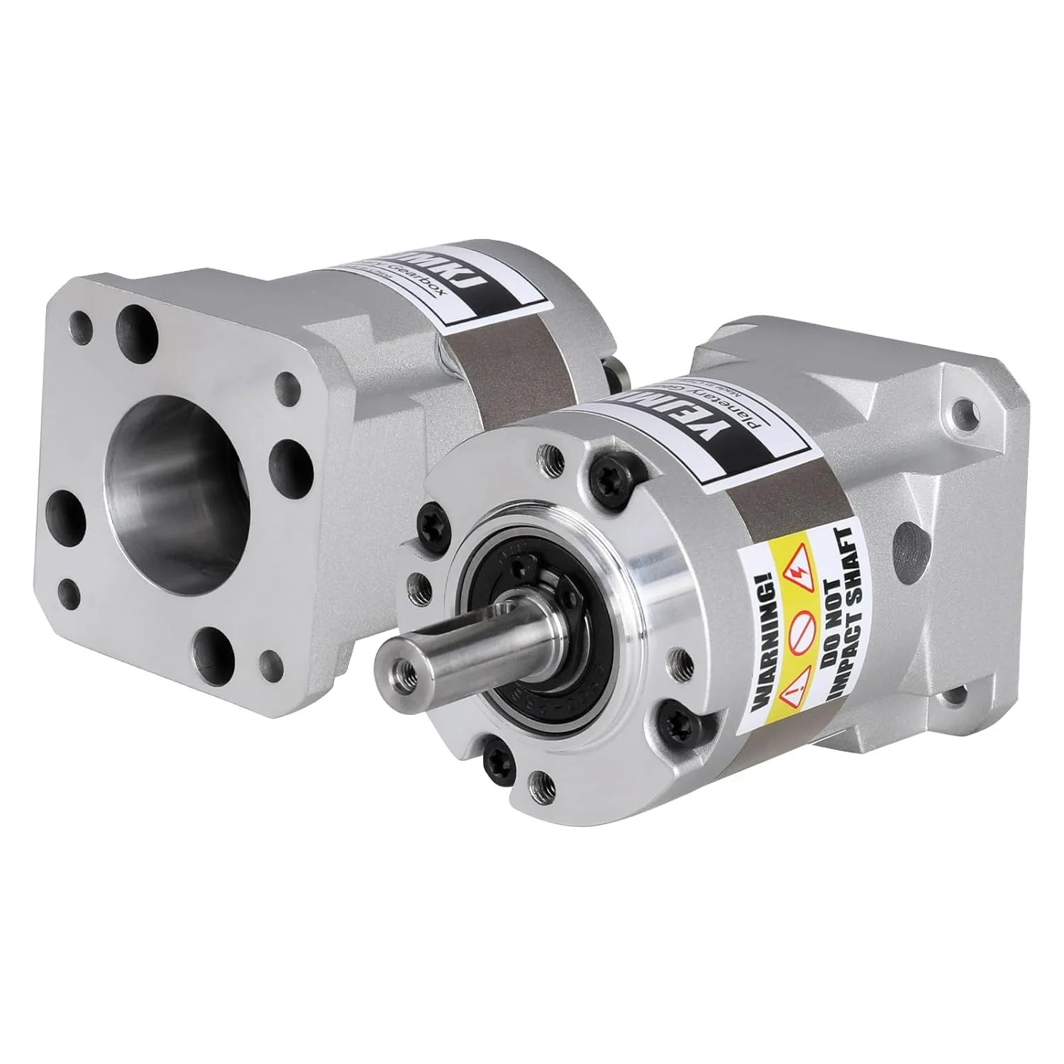 گیربکس سیاره ای با نسبت 50:1 برای موتور پله ای Nema 17، اندازه 42-51 میلی متر، لقی 20 Arcmi، شفت ورودی 10.8 میلی متر φ5mm، کاهنده سیاره ای برای موتور پله ای 86 به همراه 4 پیچ، 2 دوشاخه، 1 کلید، مناسب برای CNC، پرینتر سه بعدی و تراش