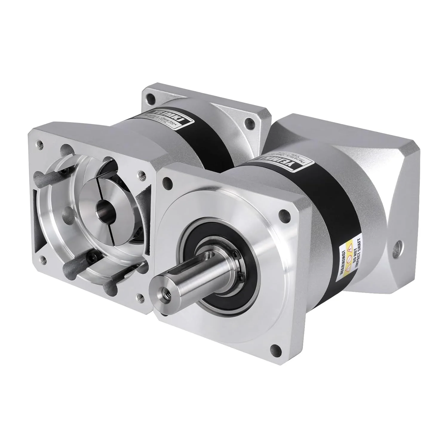 گیربکس سیاره ای با نسبت 10:1 برای موتور پله ای Nema 34، اندازه 85-111 میلی متر، لقی 10 دقیقه قوس، شفت ورودی 41.5 میلی متر φ14 میلی متر، کاهنده سیاره ای برای موتور پله ای 86 به همراه 4 پیچ، 2 دوشاخه، 1 کلید، مناسب برای CNC، پرینتر سه بعدی و تراش