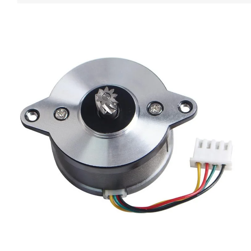 موتور پله ای گرد اکسترودر Lab X1 - جایگزینی موتور پله ای پنکیکی 36 میلی متری، موتور پله ای گرد 36 ارتقا یافته برای لوازم جانبی چاپگر سه بعدی Bambu Lab X1/X1C/P1P/P1S