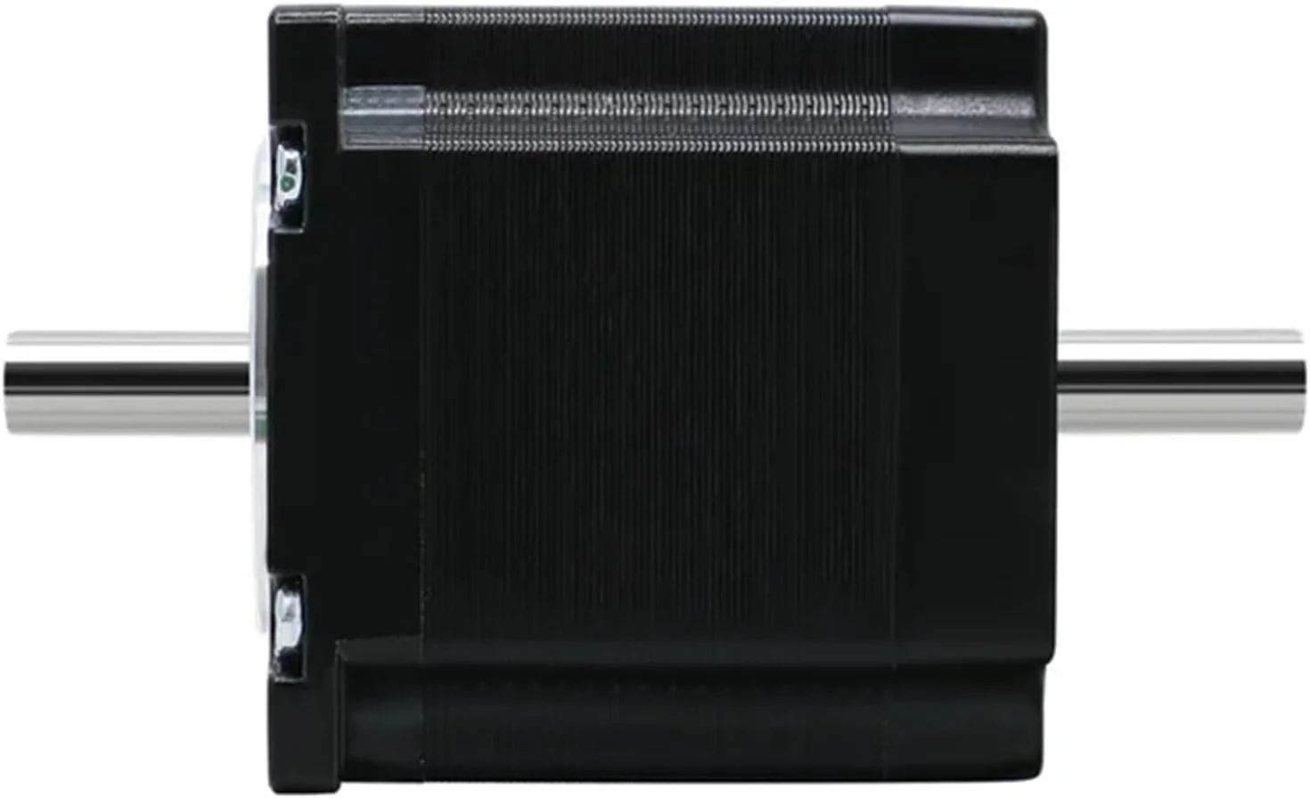 یک عدد موتور پله ای 8 میلی متری تک شفت/دو شفت 57HS56 Nema23 3A 1.2Nm برای دستگاه های حکاکی، فرز و پرینتر سه بعدی (دو شفت)