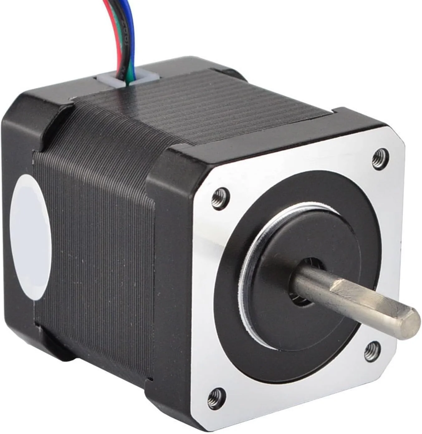 موتور پله‌ای Nema 17 دو قطبی 1.8 درجه 44Ncm (62.3oz.in) 0.85A 42x42x48mm 4 سیم برای پرینتر سه بعدی ربات