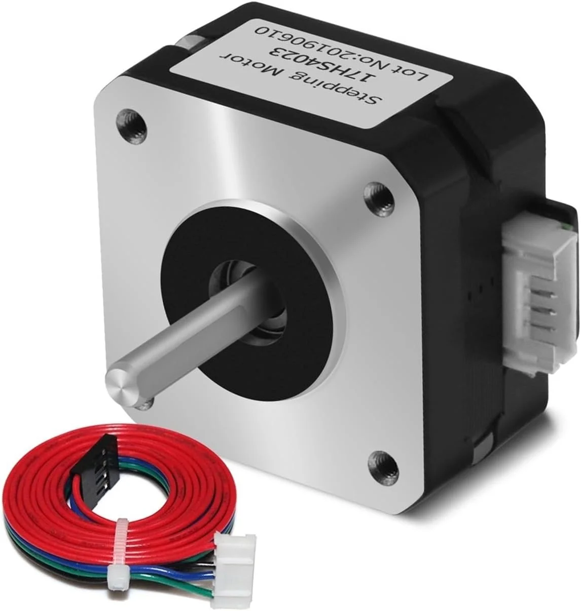 موتور Nema17 17HS4023 برای اکسترودر تیتان 4-سیم Nema 17 22mm 42 موتور 0.7A 12V 14N.cm موتور پرینتر سه بعدی برای قطعات پرینتر سه بعدی (XH2.54، 2 عدد)