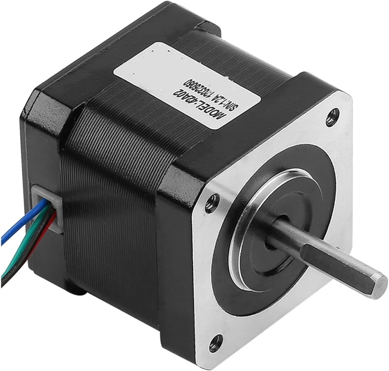 موتور پله ای VOREAL 22N cm (31.5oz.in) برای پرینتر سه بعدی، 4 سیم Nema 17، موتور 42، موتور 40 میلی متری 1.2 آمپر برای CNC، موتور مکانیکی تفریحی (سایز: 1 عدد 42A02)