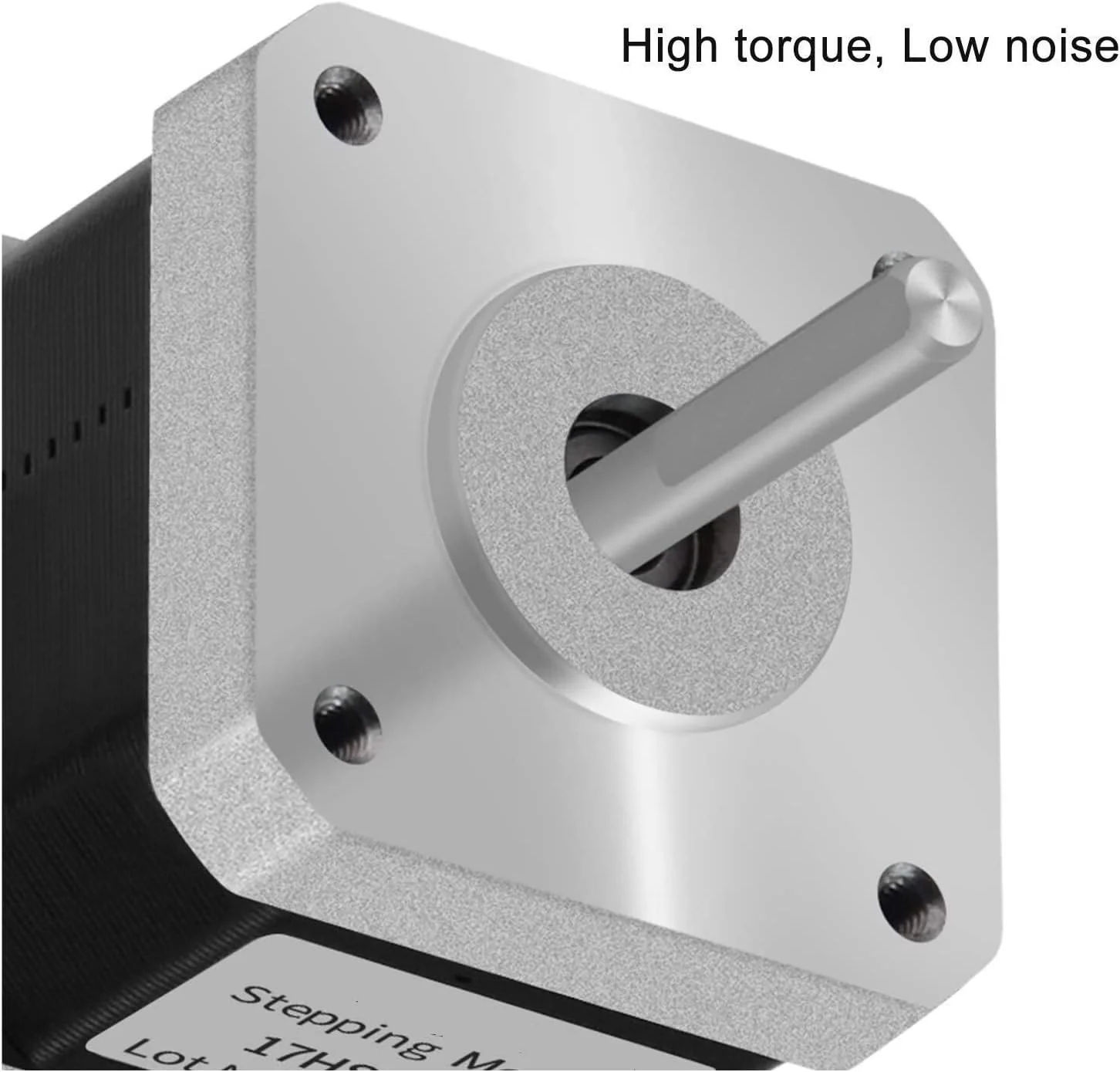 موتور پله‌ای VOREAL 17 موتور 42، 1.5 آمپر، 17HS4401، گشتاور بالا، 40 میلی‌متر، 42BYGH، 4 سیم با کانکتور 1 متری برای CNC DIY، موتور پرینتر سه بعدی (سایز: 1 عدد 17HS4401)