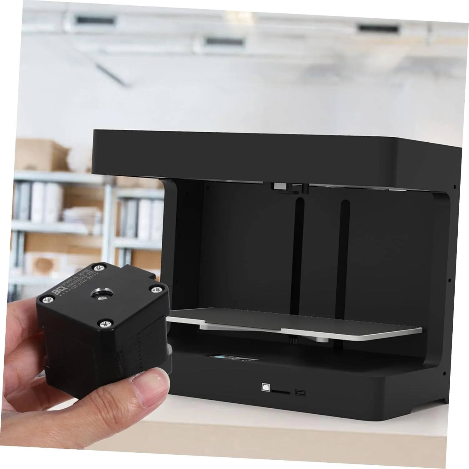 موتور پله‌ای گشتاور بالا VOSAREA موتور الکتریکی کوچک و جمع و جور برای چاپگرها کنترل دقیق عملکرد پایدار برای کاربردهای فضایی