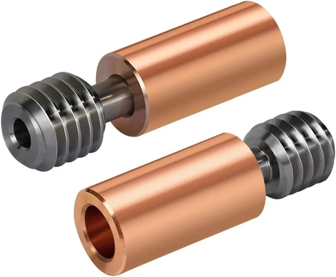 ۵ عدد گلوئی حرارتی ارتقا یافته برای پرینتر سه بعدی FL-Sun V400، لوله گلو، نازل قطعه هات اند، اکسترودر آلیاژ تیتانیوم مس ۱.۷۵ میلی متری