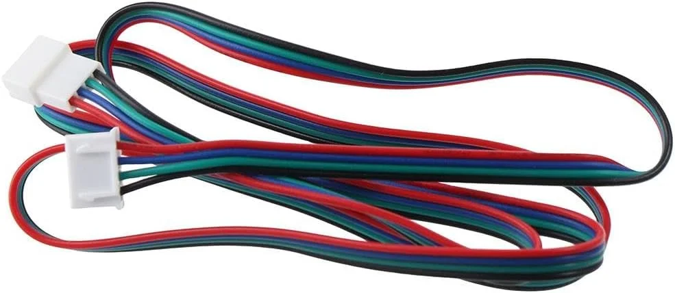 موتور پله ای پرینتر سه بعدی مشکی بادوام مسی کوچک Nema14 موتور گرد نقره ای قابل حمل برای برقکار