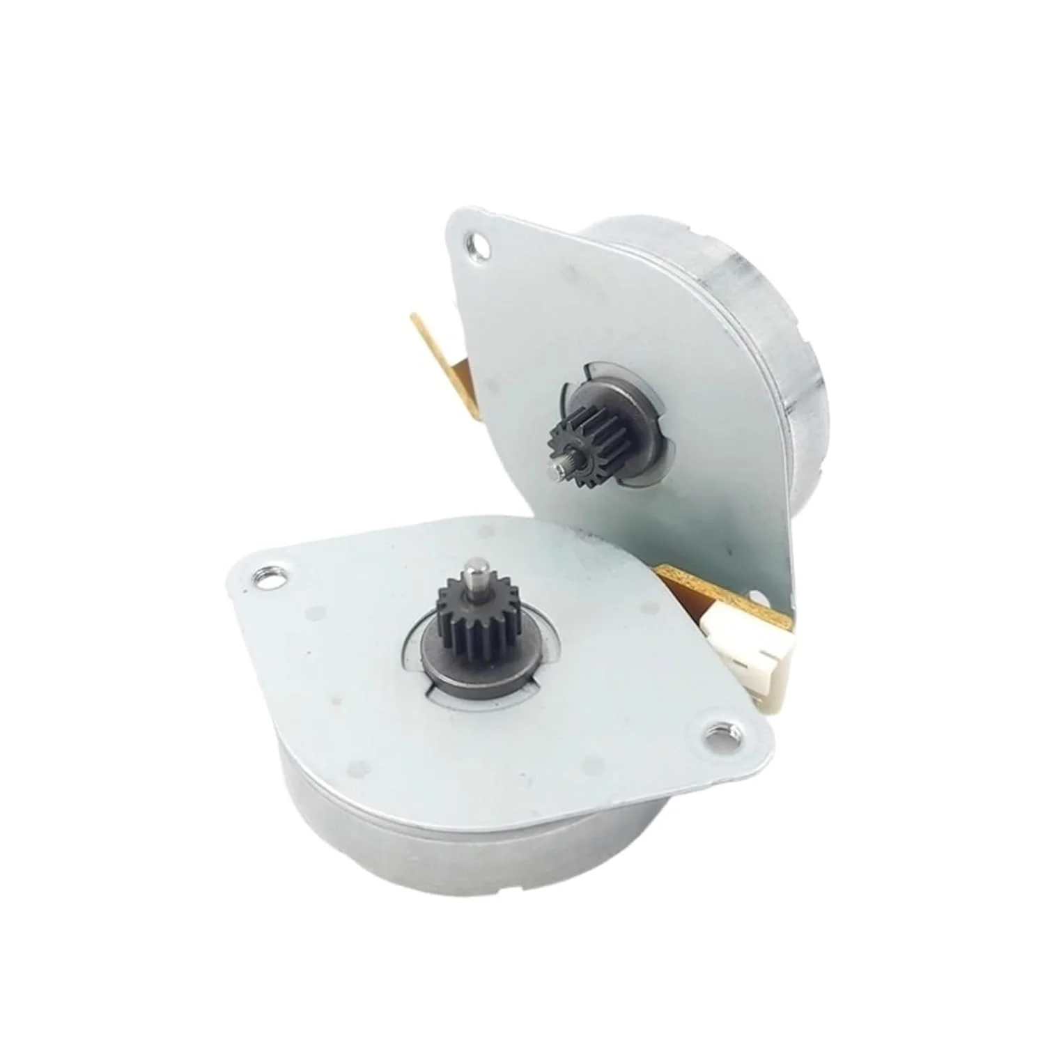 موتور پله ای دایره ای فوق العاده نازک ST35 آهنربای PM سرعت بالا دو فاز چهار سیم موتور کوچک پرینتر