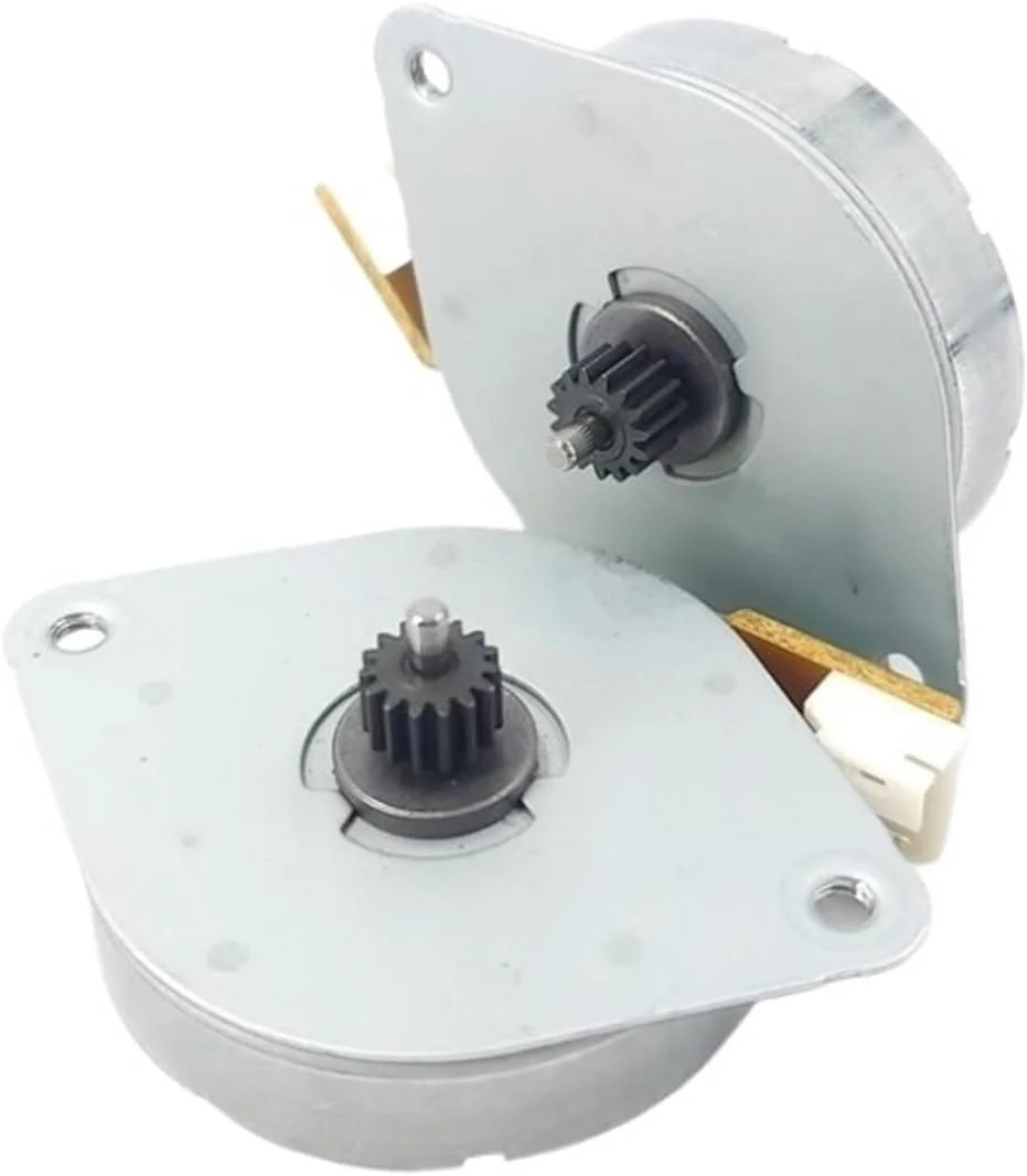 موتور پله ای دایره ای فوق نازک ST35 آهنربای PM موتور پر سرعت دو فاز چهار سیمه موتور کوچک پرینتر