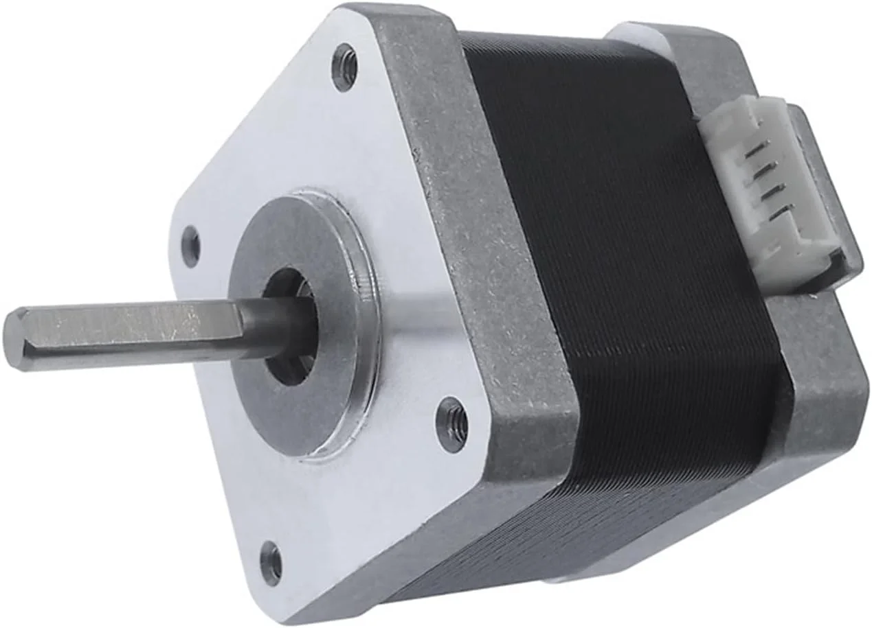 موتور پله ای 40 میلی متری با گشتاور بالا موتور 42 Nema17 موتور پله ای 1.7 آمپر 0.45 نیوتن متر 2 فاز برای دستگاه چاپگر سه بعدی