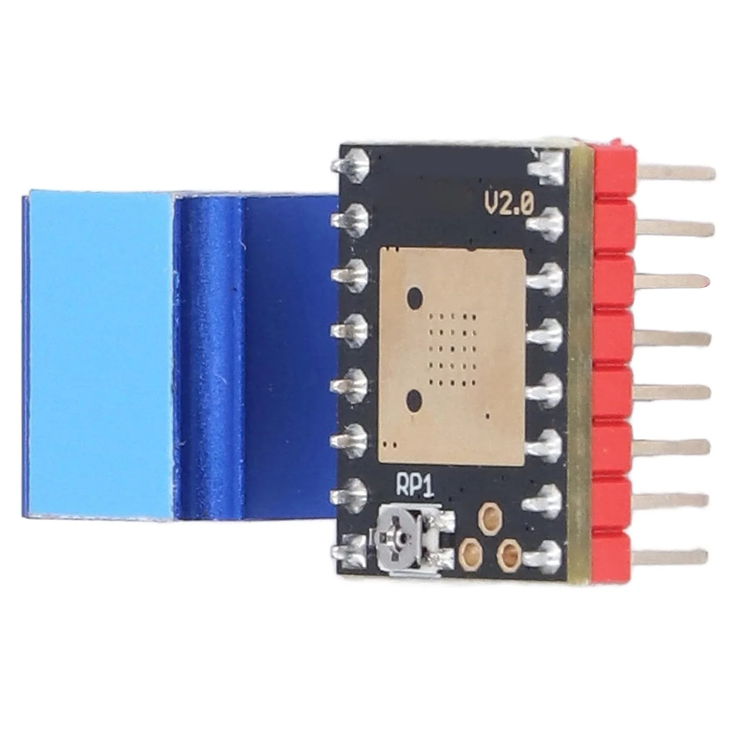 درایور موتور پله ای، ماژول فوق العاده بی صدا با هیت سینک TMC2209 برای پرینتر سه بعدی، کنترل دقیق، بازخورد بدون سنسور، بدون نویز، نصب آسان درایور موتور پله ای، ماژول فوق العاده بی صدا با هیت سینک TMC2209 برای پرینتر سه بعدی، کنترل دقیق، بازخورد بدون سنسور، بدون نویز، نصب آسان