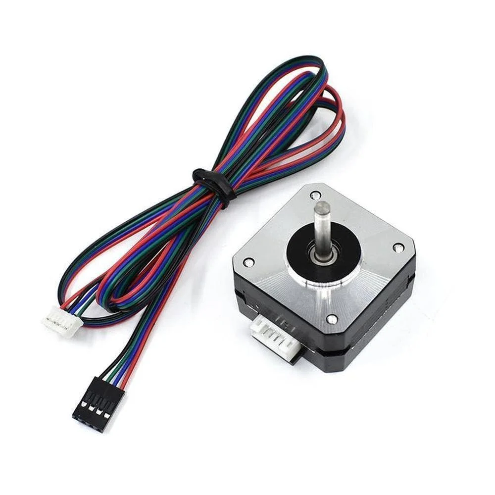 موتور پله‌ای تیتان اکسترودر 4 سیم Nema 17 22mm 42 موتور برای پرینتر سه بعدی l29k