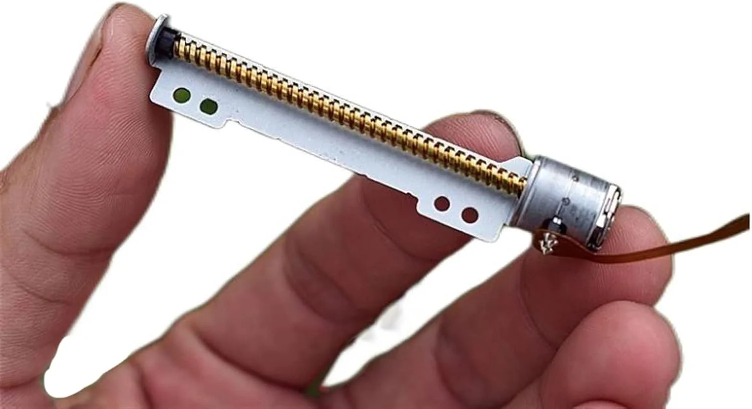 موتور پله ای خطی تلسکوپی مسی DIY، موتور پله ای میکرو 10 میلی متری، موتور پله ای 2 فاز 4 سیمه مناسب برای پرینتر سه بعدی، پروژه های DIY، اسباب بازی، بالابر و فشار دهنده