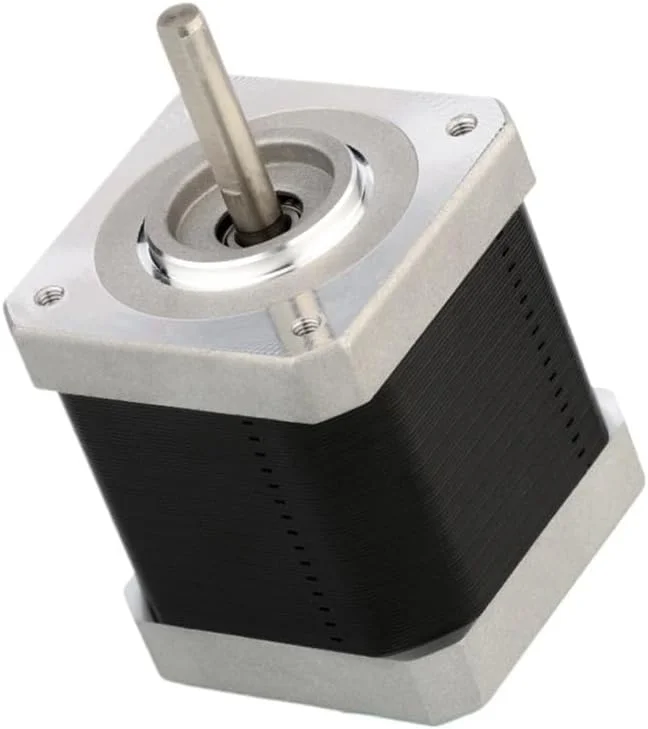 موتور پله ای 48 میلی متری Moons Nema 17 با 4 سیم مناسب برای قطعات پرینتر سه بعدی، ورون 2.4، BLV MGN کیوب، Ender 3 و Prusa i3