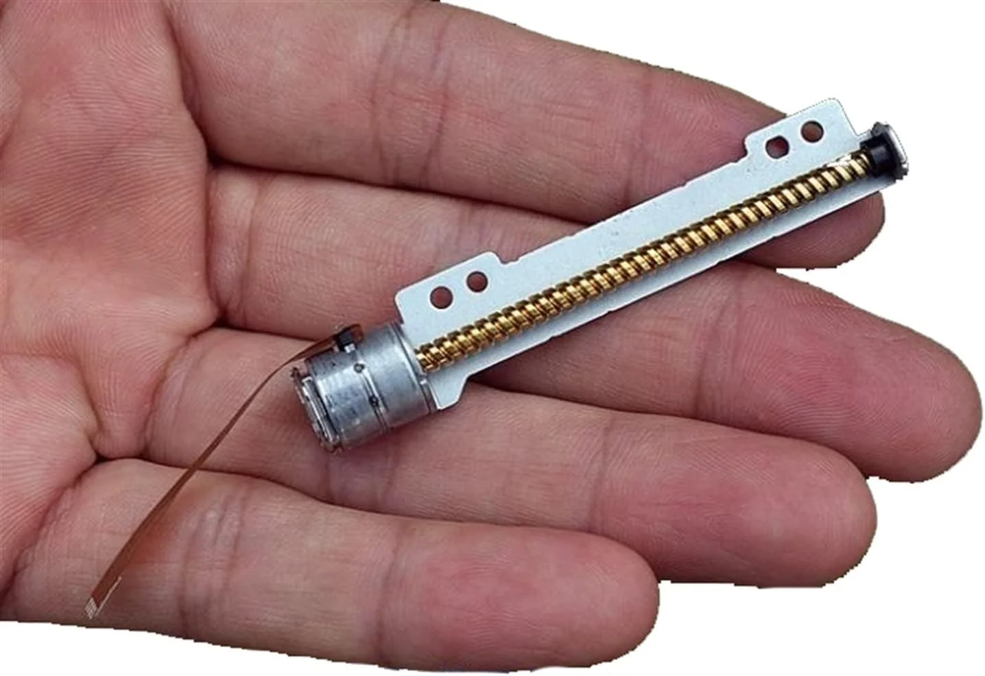 موتور پله ای خطی تلسکوپی مسی DIY، موتور پله ای میکرو 10 میلی متری، موتور پله ای 2 فاز 4 سیمه مناسب برای پرینتر سه بعدی، پروژه های DIY، اسباب بازی، بالابر و فشار دهنده