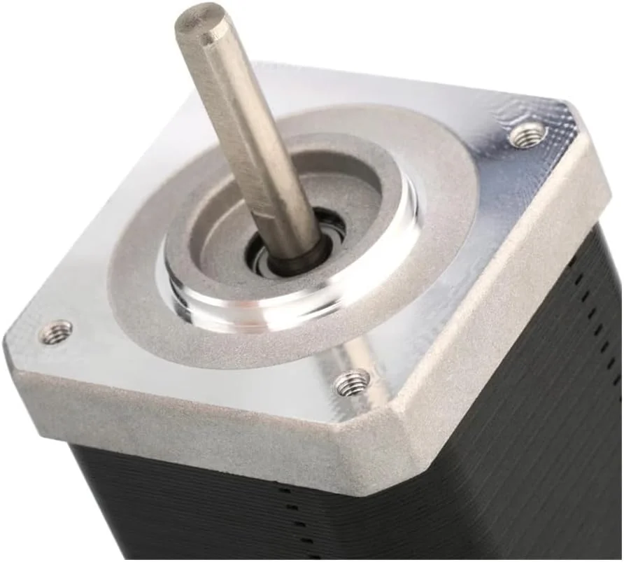 موتور پله ای 48 میلی متری Moons Nema 17 با 4 سیم مناسب برای قطعات پرینتر سه بعدی، ورون 2.4، BLV MGN کیوب، Ender 3 و Prusa i3