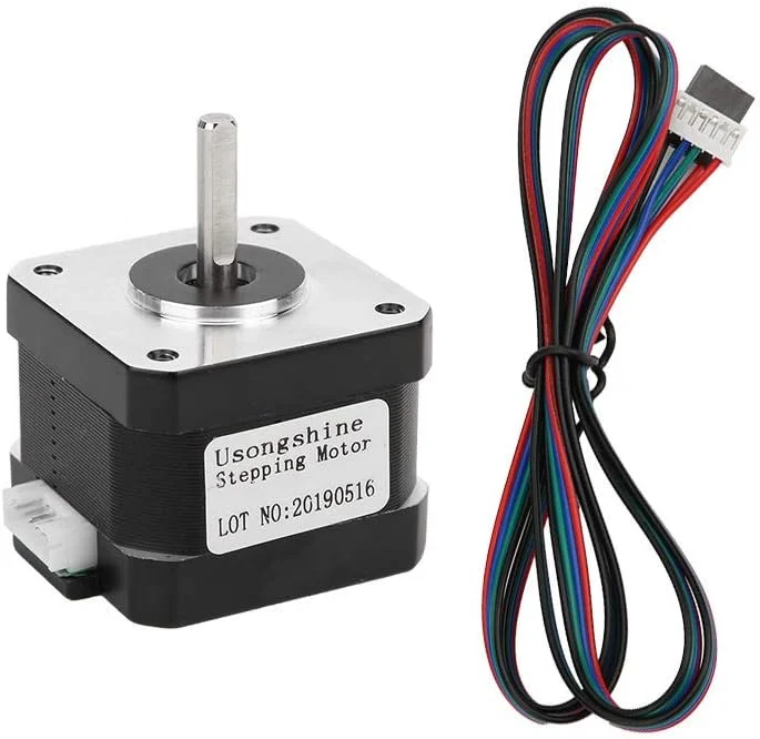 موتور پله‌ای آلیاژی 17Hs3401s، 4 سیم، لوازم تجهیزات برای چاپگرهای سه بعدی