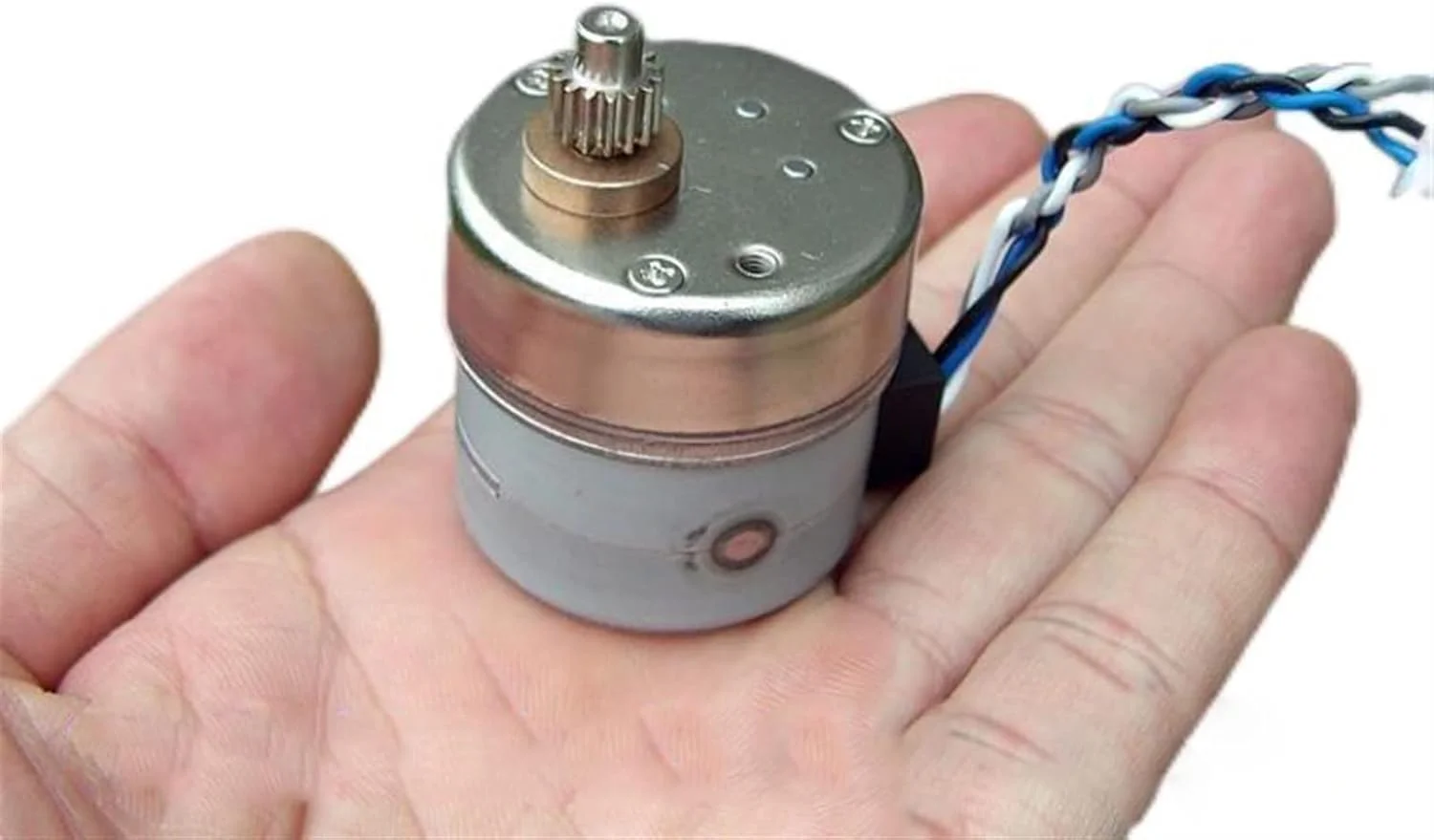 موتور پله ای تلسکوپی DIY پرینتر سه بعدی 15/26 دندانه، موتور 2 فاز 4 سیم 35 میلی متری، موتور پله ای گیربکس فلزی 1:20.35 بالابر (رنگ: موتور 26 دندانه)