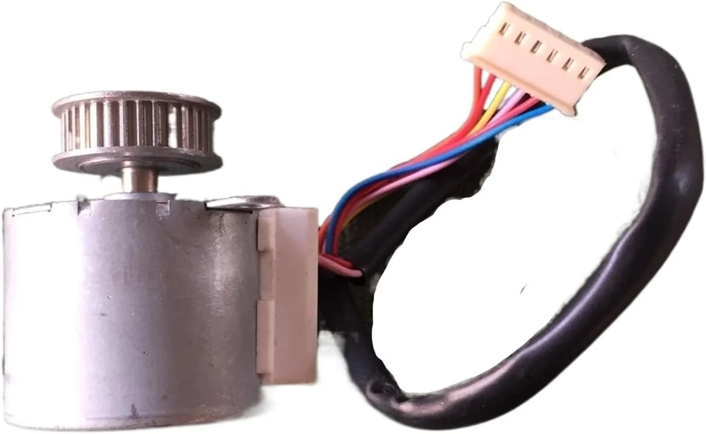 موتور پله ای کاهنده 35PM412 DC 12V دو فاز 4 سیمه مناسب برای پرینتر، دستگاه تشخیص اسکناس، فیدر کاغذ، بالابر، مانیتورینگ، ربات، و کاربردهای چندمنظوره DIY